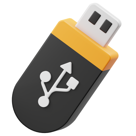 Clé USB  3D Icon