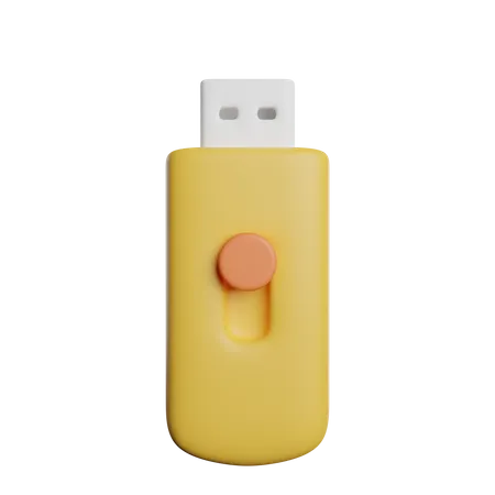 Clé USB  3D Icon