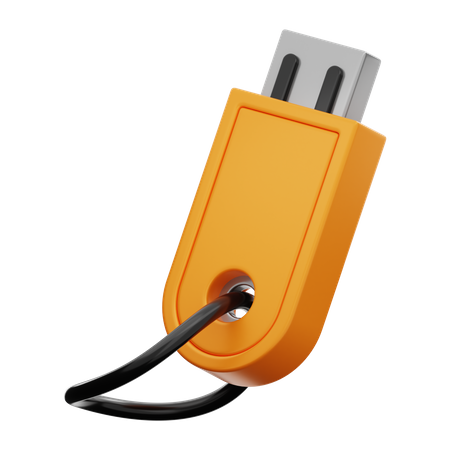 Clé USB  3D Icon