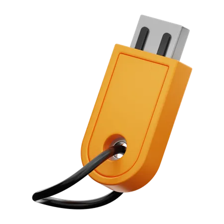 Clé USB  3D Icon