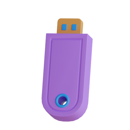 Clé USB  3D Icon