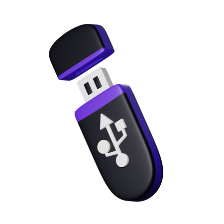 Clé USB  3D Icon