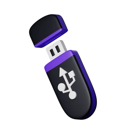 Clé USB  3D Icon