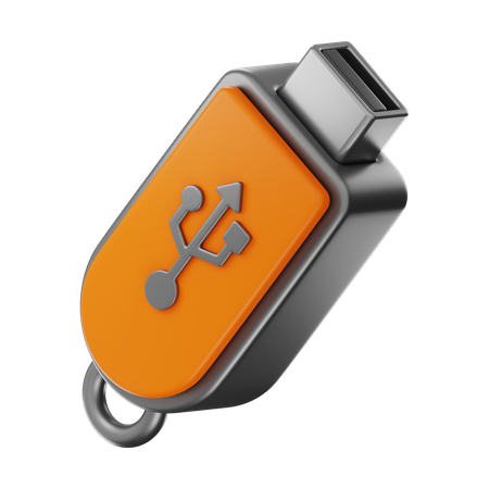 Clé USB  3D Icon