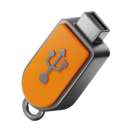 Clé USB  3D Icon