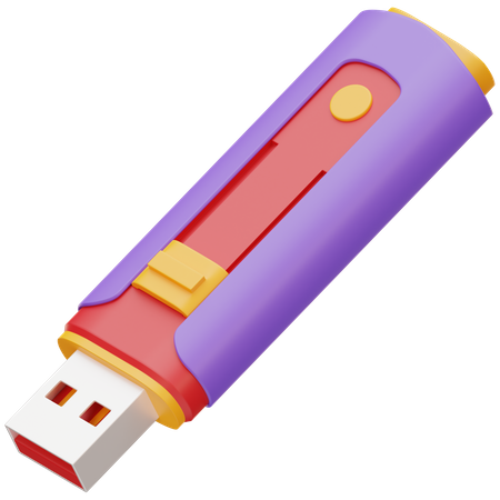 Clé USB  3D Icon