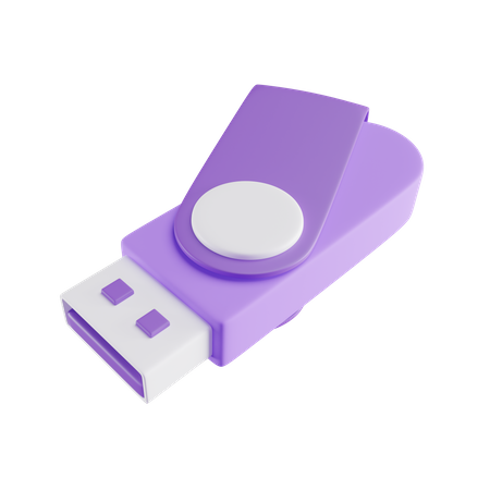 Clé USB  3D Icon