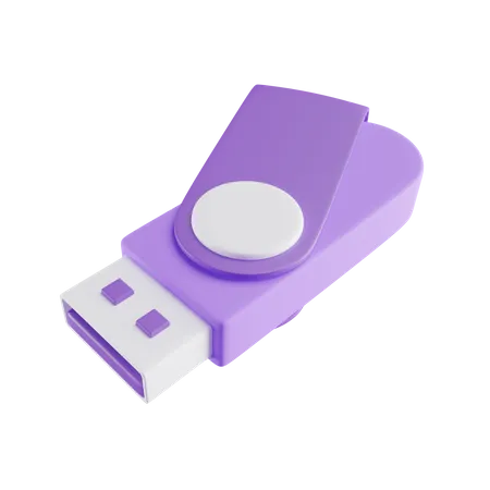 Clé USB  3D Icon