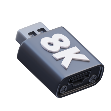 Clé USB  3D Icon