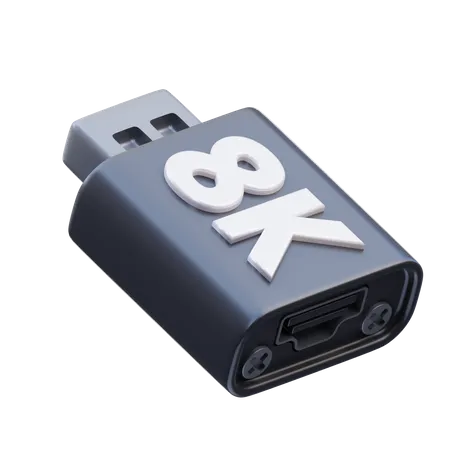 Clé USB  3D Icon