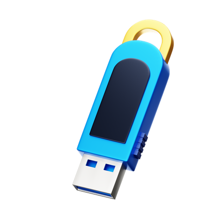 Clé USB  3D Icon