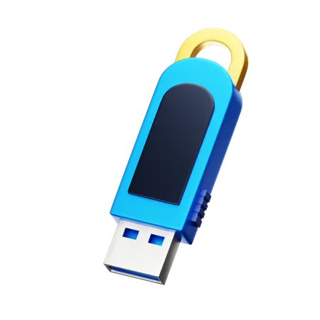 Clé USB  3D Icon