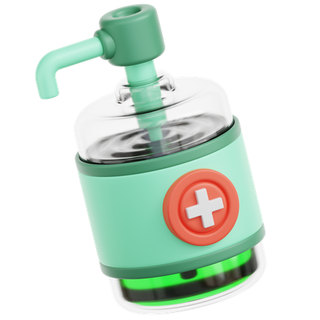 Clean Hand Sanitizer  3D Icon
