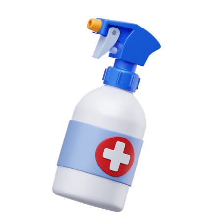 Clean Hand Sanitizer  3D Icon