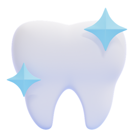 Clean Teeth  3D Icon