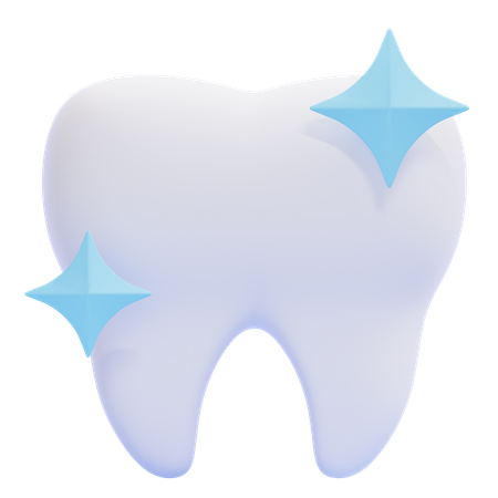 Clean Teeth  3D Icon