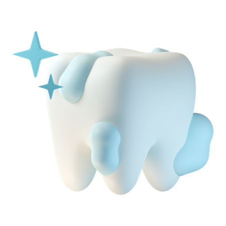 Clean Tooth 3D Icon