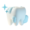 clean tooth emoji 3d