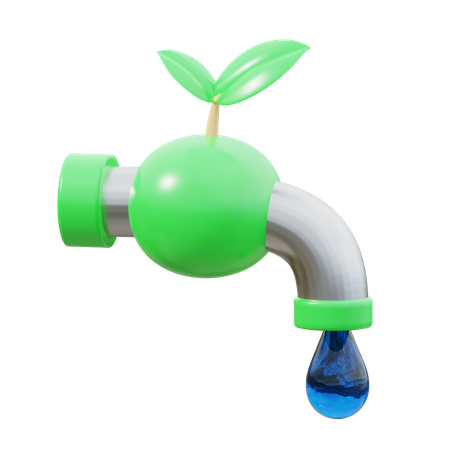 Clean water  3D Icon