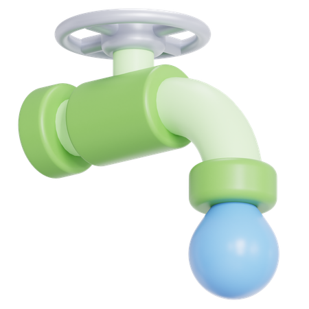 Clean water  3D Icon