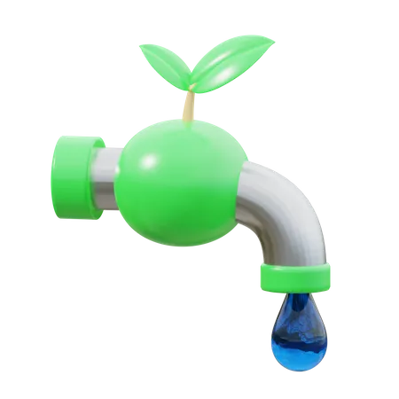 Clean water  3D Icon