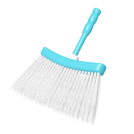 Cleaning Broom  3D Icon