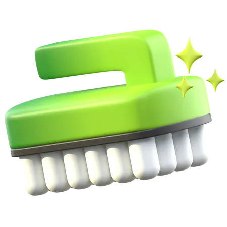 Cleaning Brush  3D Icon