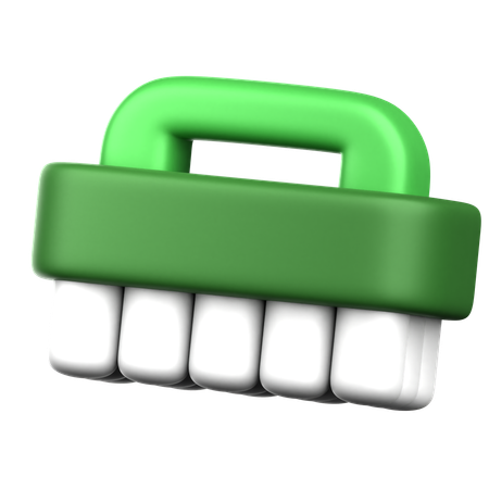 Cleaning Brush  3D Icon