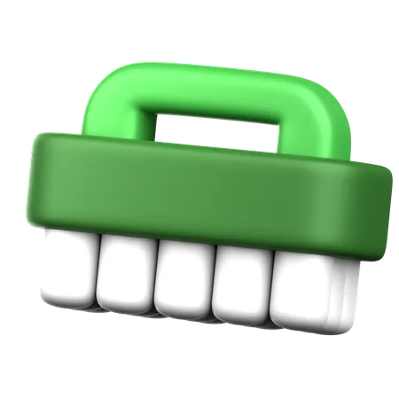 Cleaning Brush  3D Icon