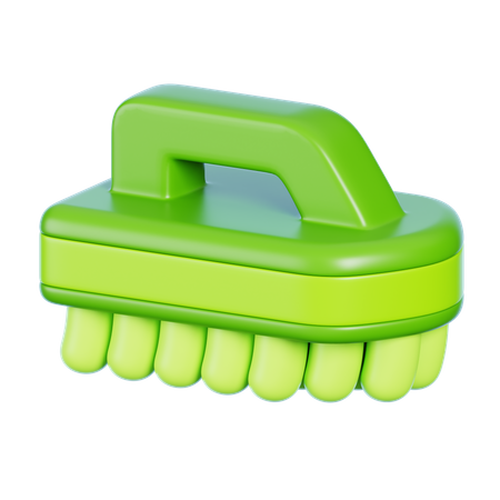 Cleaning Brush  3D Icon