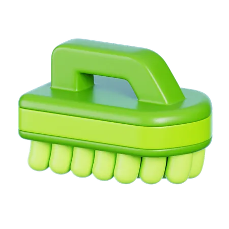 Cleaning Brush  3D Icon