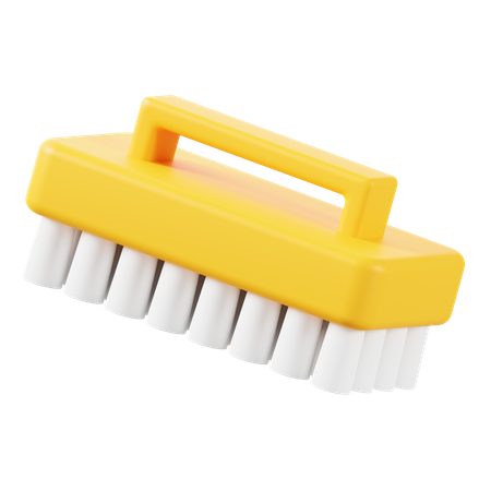 Cleaning Brush  3D Icon