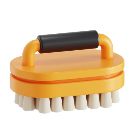 Cleaning brush  3D Icon