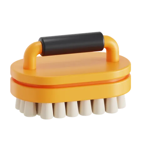 Cleaning brush  3D Icon
