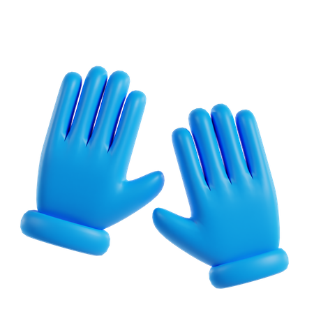 Cleaning Gloves  3D Icon
