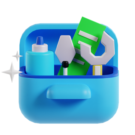 Cleaning Kit  3D Icon