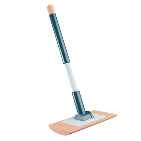 Cleaning Mop  3D Illustration