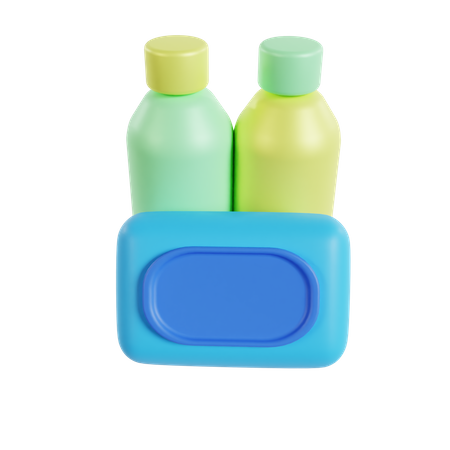 Cleaning Product  3D Icon