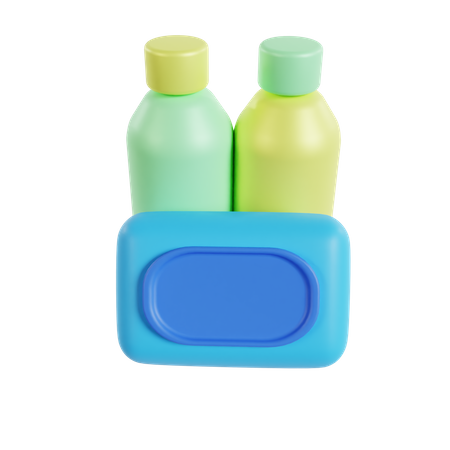 Cleaning Product  3D Icon