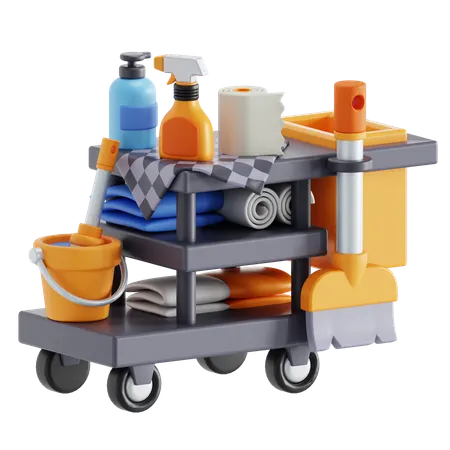 Cleaning service kit  3D Icon