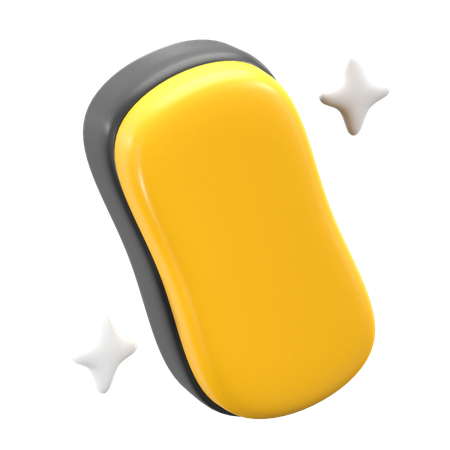 Cleaning Sponge  3D Icon