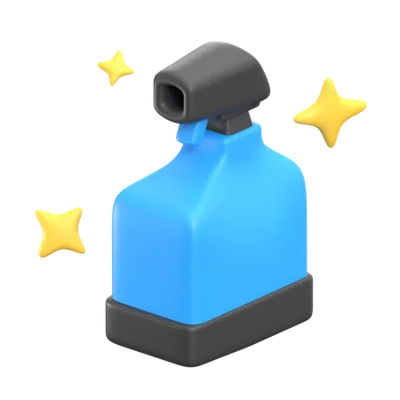 Cleaning Spray 3 D Car Wash Icon 3D Icon