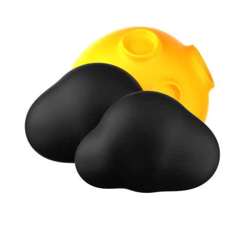 Clear night  3D Icon