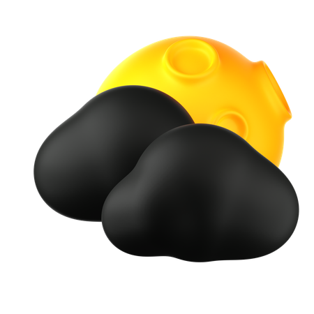 Clear night  3D Icon