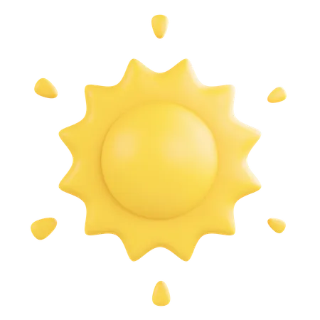 Clear Sunny  3D Icon