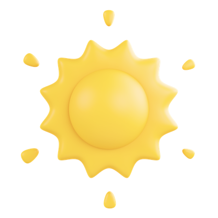 Clear Sunny  3D Icon