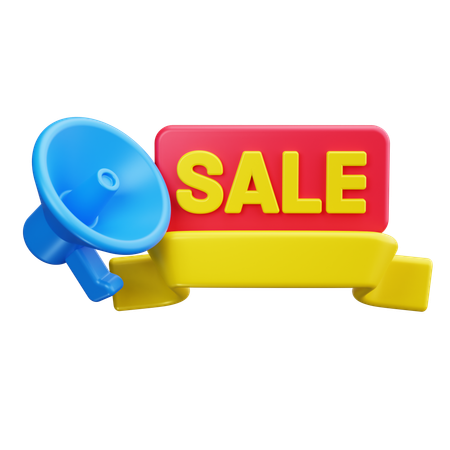 Clearance Sale  3D Icon