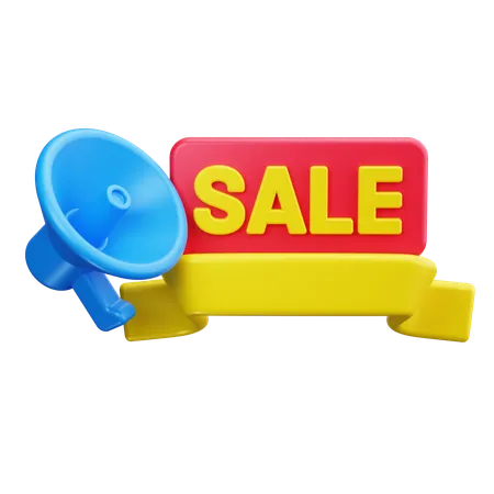 Clearance Sale  3D Icon