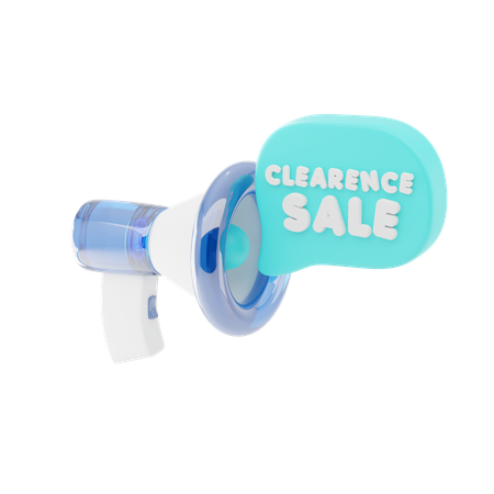 Clearance Sale  3D Icon