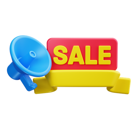 Clearance Sale  3D Icon